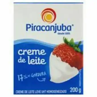 Sam's Club Creme de leite piracanjuba caixa 200g oferta