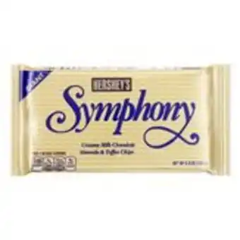 Sam's Club Chocolate ao leite com amêndoas e caramelo crocante hershey's symphony pacote 192g oferta