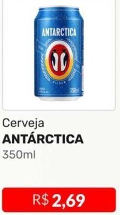 Higa Atacado Cerveja ANTARCTICA 350ml oferta