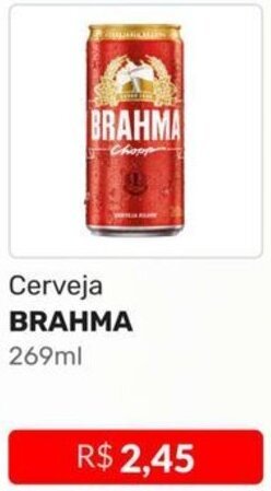Higa Atacado Cerveja BRAHMA 269ml oferta