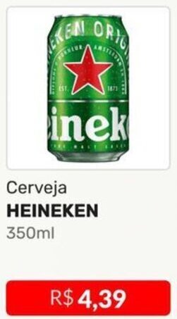 Higa Atacado Cerveja HEINEKEN 350ml oferta