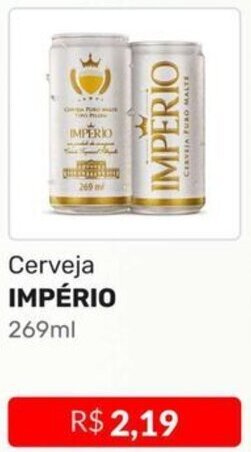 Higa Atacado Cerveja IMPÉRIO 269ml oferta