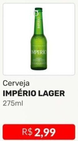 Higa Atacado Cerveja IMPÉRIO LAGER 275ml oferta