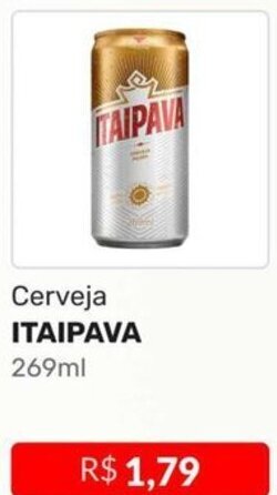 Higa Atacado Cerveja ITAIPAVA 269ml oferta