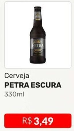 Higa Atacado Cerveja PETRA ESCURA 330ml oferta