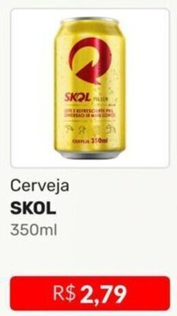 Higa Atacado Cerveja SKOL 350ml oferta