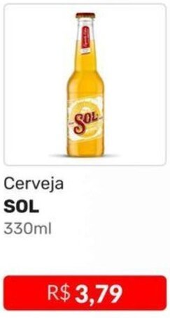 Higa Atacado Cerveja SOL 330ml oferta