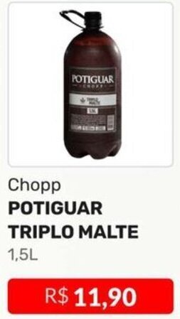 Chopp POTIGUAR TRIPLO MALTE 1,5L