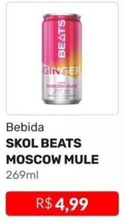 Bebida SKOL BEATS MOSCOW MULE 269ml