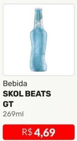 Higa Atacado Bebida SKOL BEATS GT 269ml oferta