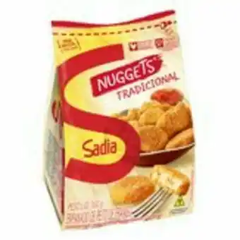 Sam's Club Empanado de frango tradicional sadia nuggets pacote 300g oferta