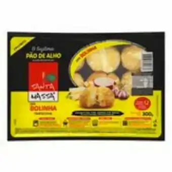 Sam's Club Pão de alho bolinha tradicional santa massa bandeja 300g oferta