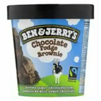 Sorvete chocolate fudge brownie ben&jerry's pote 458ml