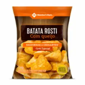Sam's Club Batata rosti pré-frita com queijo member's mark 1kg oferta