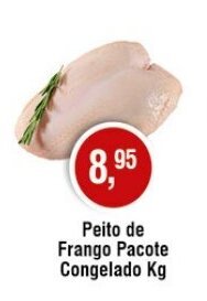 Royal Supermercados Peito de Frango Pacote Congelado Kg oferta