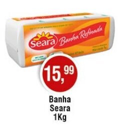 Royal Supermercados Banha Seara 1Kg oferta