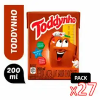 Sam's Club Bebida láctea toddynho pack 27 unidades 200ml cada oferta