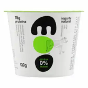 Sam's Club Iogurte natural tipo skyr 0% gordura moo pote 130g oferta
