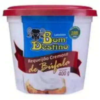 Requeijão de búfala bom destino pote 400g