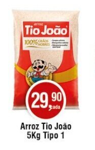 Royal Supermercados Arroz Tio João 5Kg Tipo 1 oferta