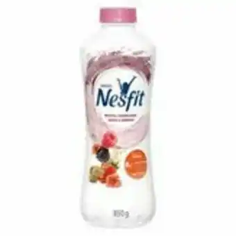 Sam's Club Iogurte frutas vermelhas, aveia e hibisco nesfit zero lactose nestlé garrafa 850g oferta