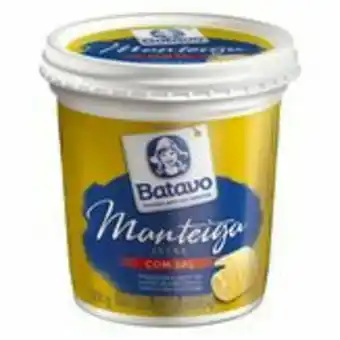 Sam's Club Manteiga extra com sal batavo pote 500g oferta