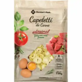 Sam's Club Capeletti de carne artesanal member's mark pacote 750g oferta