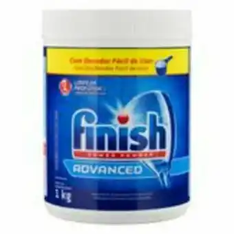 Sam's Club Detergente em pó para lava-louças finish power frasco 1kg oferta
