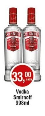 Royal Supermercados Vodka Smirnoff 998ml oferta