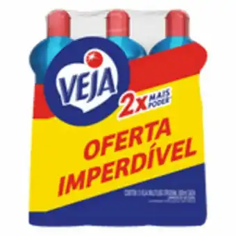 Sam's Club Limpador multiuso original 2x mais poder veja pack com 3 unidades 500ml cada grátis 50% desconto na 3ª unidade oferta