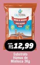 Royal Supermercados Substrato Húmus de Minhoca 3Kg oferta