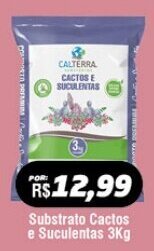 Royal Supermercados Substrato Cactos e Suculentas 3Kg oferta