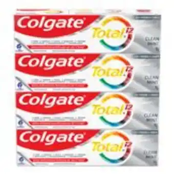 Sam's Club Creme dental clean mint total 12 colgate pack com 4 unidades 90g cada oferta