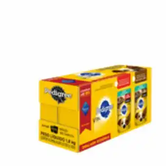 Sam's Club Alimento para cães adultos raças pequenas sabor carne e cordeiro ao molho pedigree pack com 18 unidades 100g cada oferta