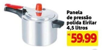 Extra Supermercado Panela de pressão polida Eirilar 4,5 litros oferta