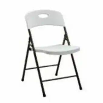 Sam's Club Cadeira dobrável 78,7x46x50,5cm branca maxchief oferta