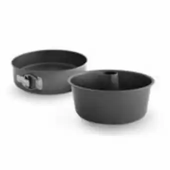 Conjunto de formas de bolo em alumínio jomafe 2 unidades