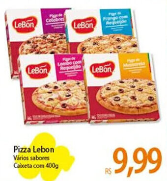 Atacadão Pizza Lebon Caixeta com 400g oferta