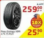 Tenda Atacado Pneu ecology xbri 175 75 r14 oferta