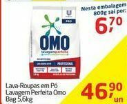 Tenda Atacado Lava-roupas em pó lavagem perfeita omo 5,6kg oferta