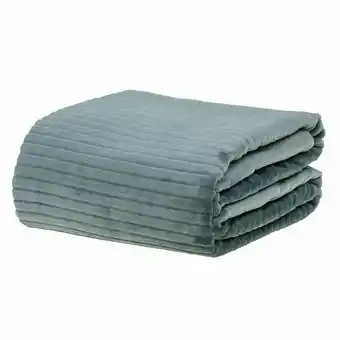 Lojas Havan Cobertor de casal 1,80x2,20m canelado - verde ingles oferta