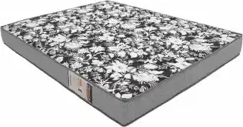 Colchão de espuma physical ultra resistente d26 floral cinza 138x188x20- ortobom