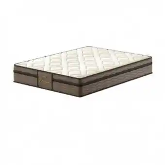 Eletrosom Colchão de molas premier linho 138x188x28 marrom - probel oferta