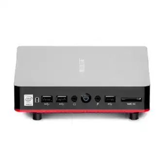 Desktop urban red core i3 4gb ram 240gb ssd linux - dt029