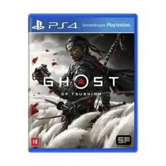 Jogo ghost of tsushima para ps4 - sony
