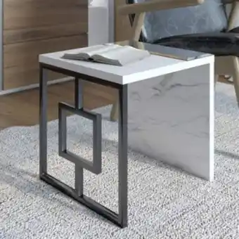 Eletrosom Mesa lateral jurerê calacatta - colibri oferta