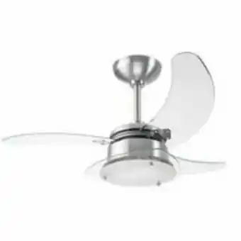 Ventilador chanceler alumínio 220v 3 pás trasparentes