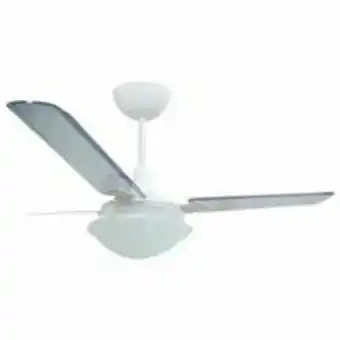 Novo Mundo Ventilador unions branco 220v 3 pás transparentes oferta