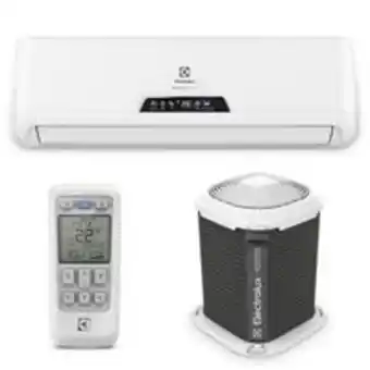 Novo Mundo Ar condicionado split electrolux inverter frio, 9000 btus, branco - qi09f/qe09f oferta