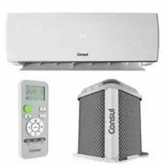 Ar condicionado split consul, 9000 btus, frio, 220v - cbo09cbbna